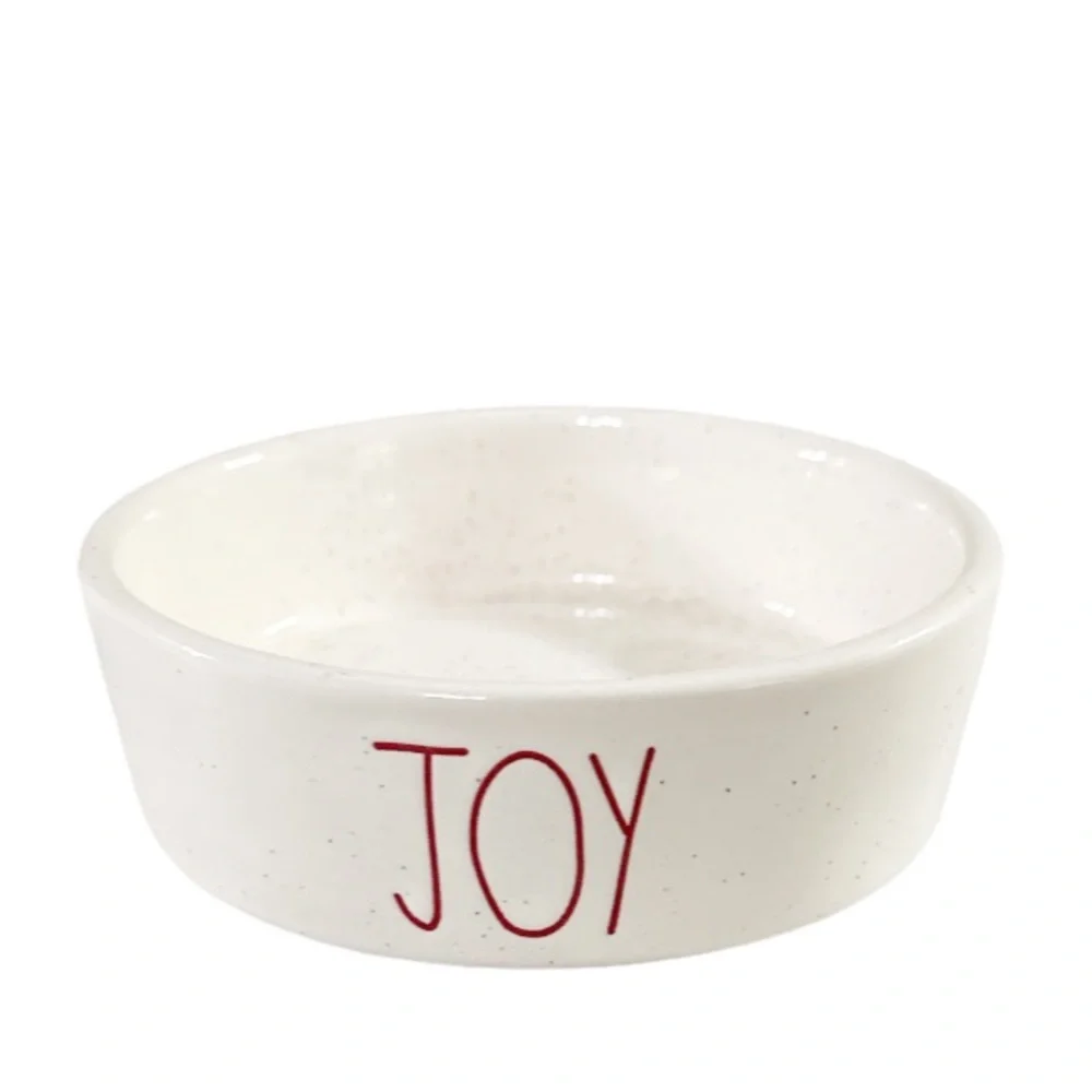 NEW Rae Dunn JOY Small Speckled Christmas Bowl 🎄🎄🎄